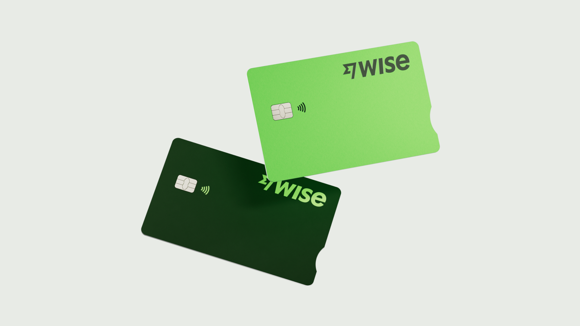 Two Wise debit cards